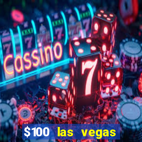 $100 las vegas casino chip