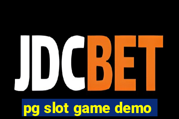 pg slot game demo