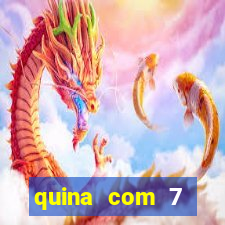 quina com 7 dezenas valor