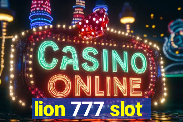 lion 777 slot