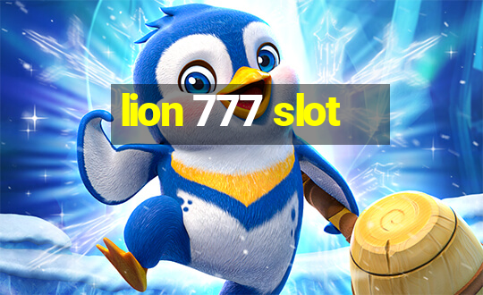 lion 777 slot