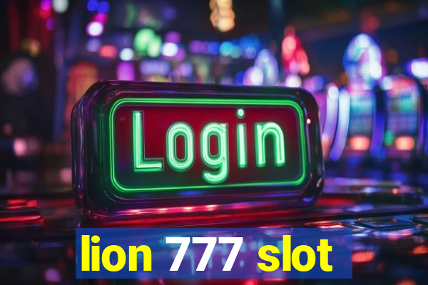 lion 777 slot