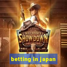 betting in japan