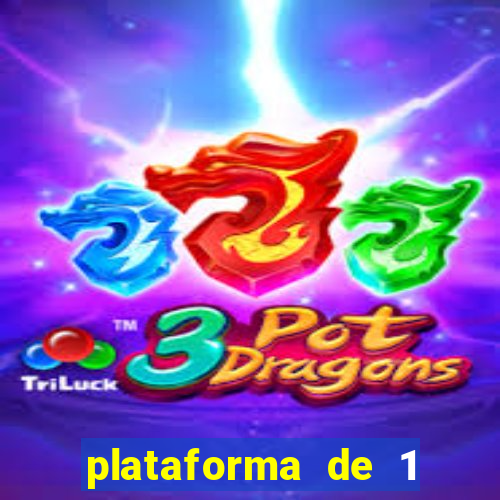 plataforma de 1 real fortune tiger