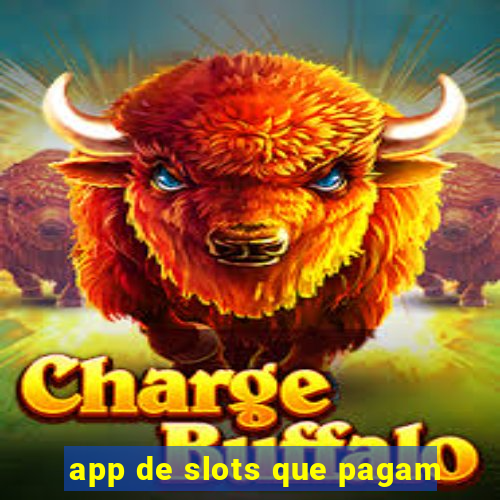 app de slots que pagam