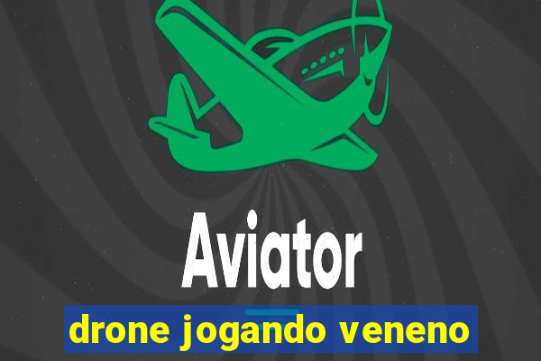 drone jogando veneno