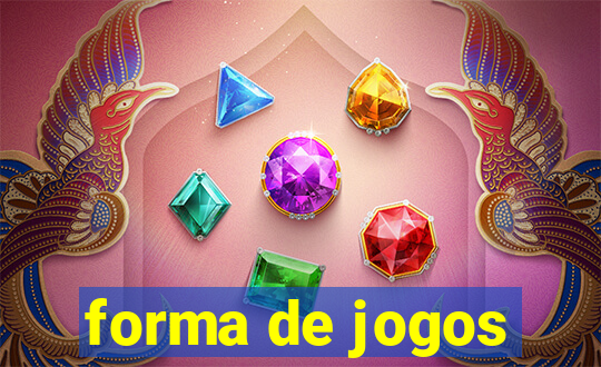 forma de jogos