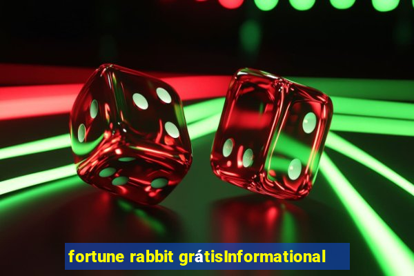 fortune rabbit grátisInformational