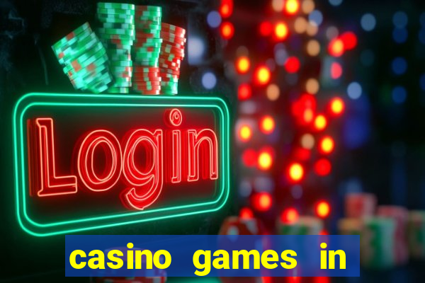 casino games in las vegas