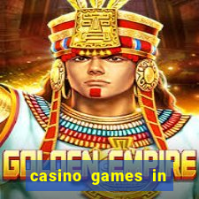 casino games in las vegas