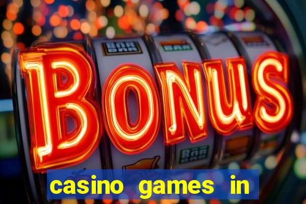 casino games in las vegas