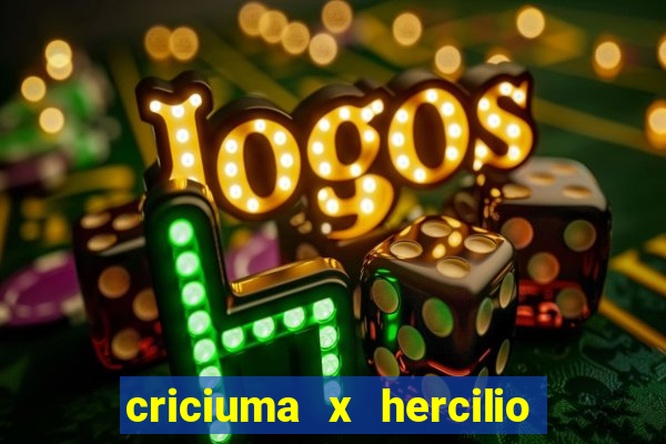 criciuma x hercilio luz palpite