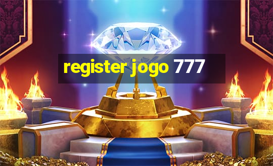 register jogo 777