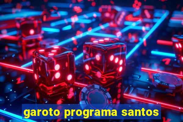 garoto programa santos