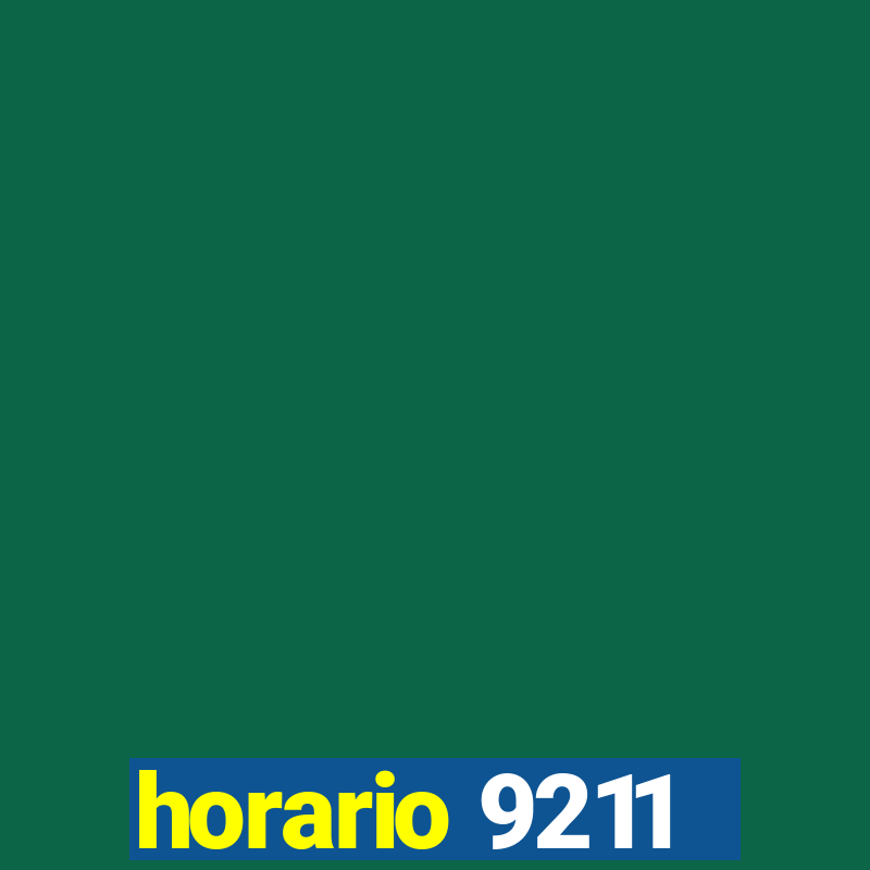 horario 9211