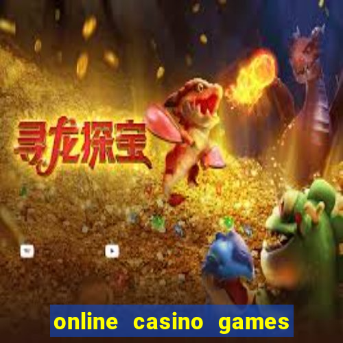 online casino games with real money