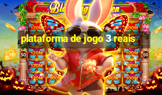 plataforma de jogo 3 reais