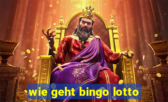 wie geht bingo lotto