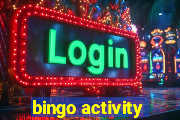 bingo activity