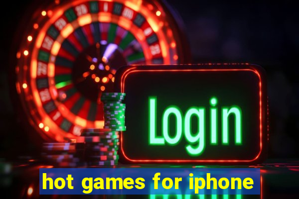 hot games for iphone