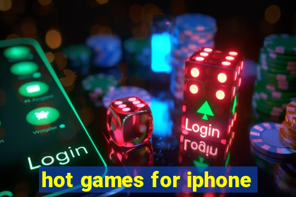 hot games for iphone