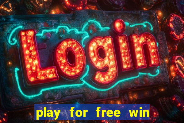 play for free win for real bingo