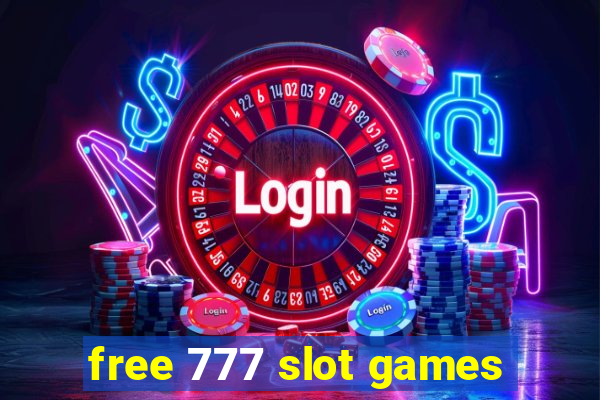 free 777 slot games