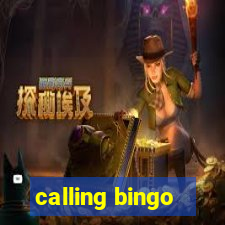 calling bingo