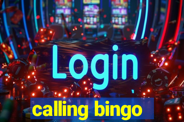 calling bingo