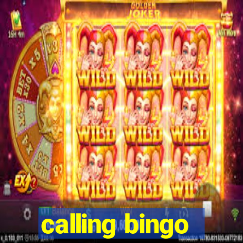 calling bingo