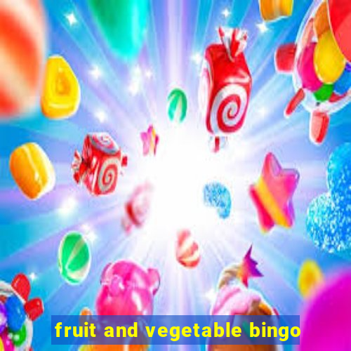 fruit and vegetable bingo