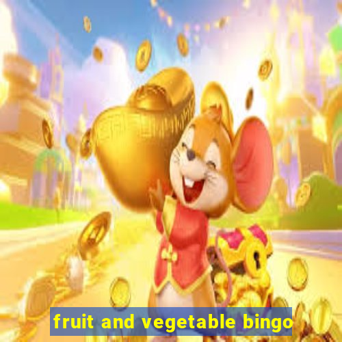 fruit and vegetable bingo