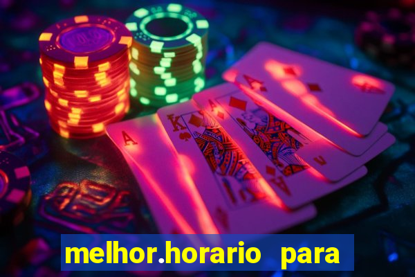 melhor.horario para jogar fortune tiger