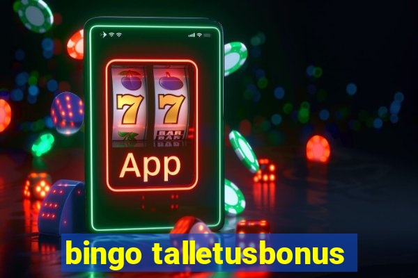 bingo talletusbonus