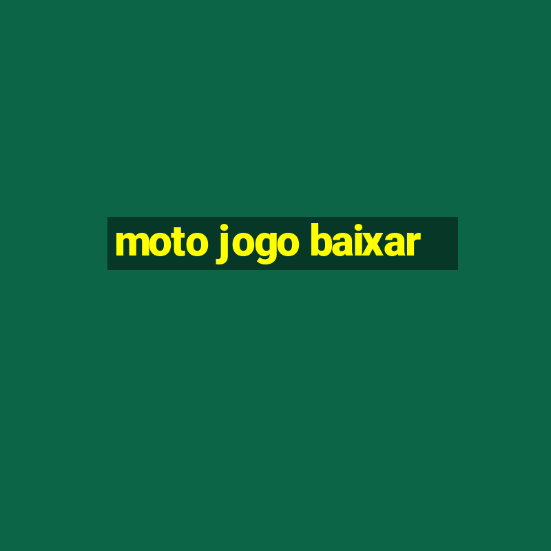 moto jogo baixar