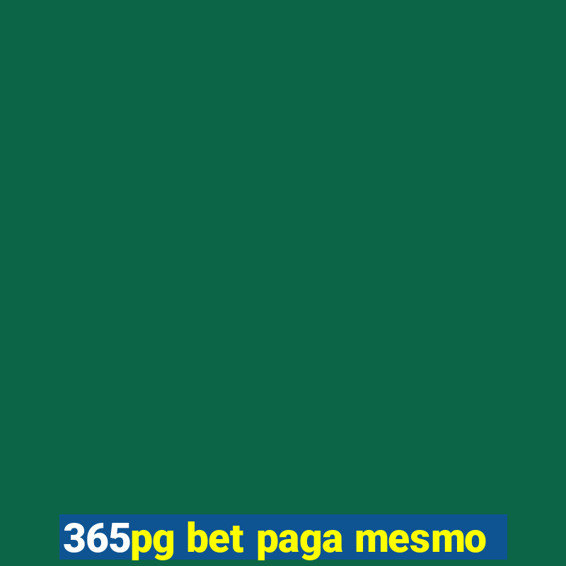 365pg bet paga mesmo