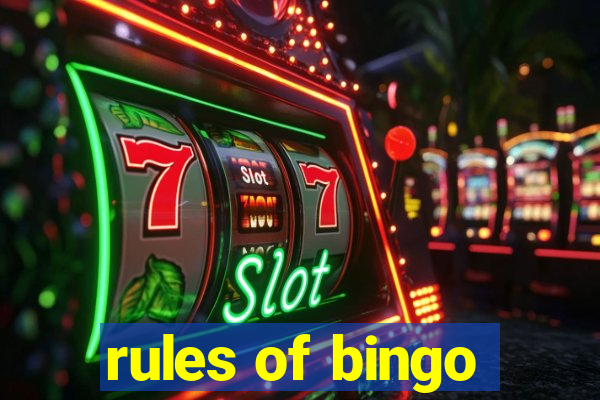 rules of bingo