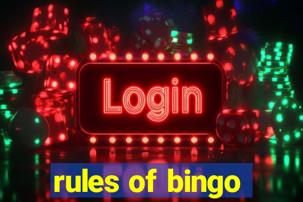 rules of bingo