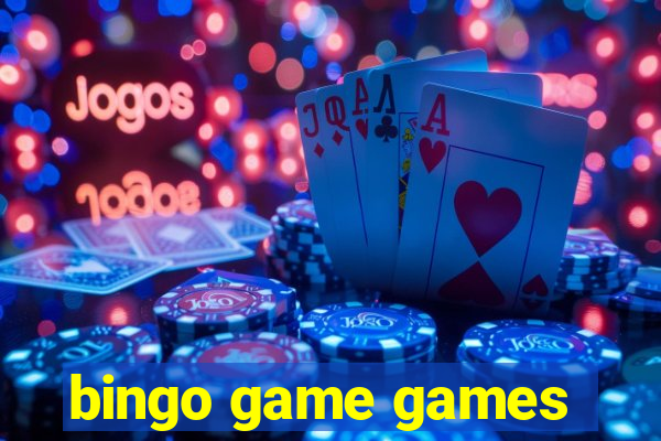 bingo game games