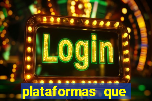 plataformas que mais pagam fortune tiger