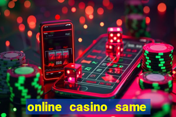 online casino same day payout