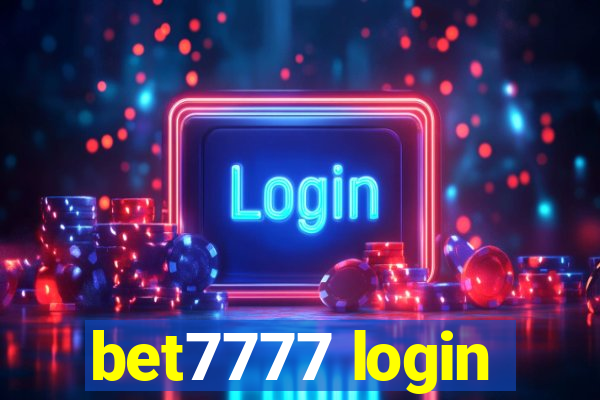 bet7777 login