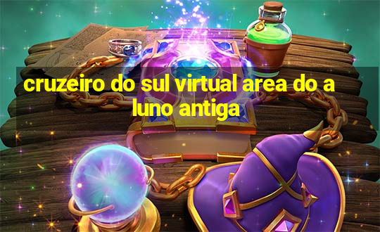 cruzeiro do sul virtual area do aluno antiga