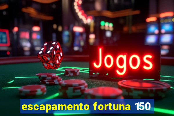 escapamento fortuna 150