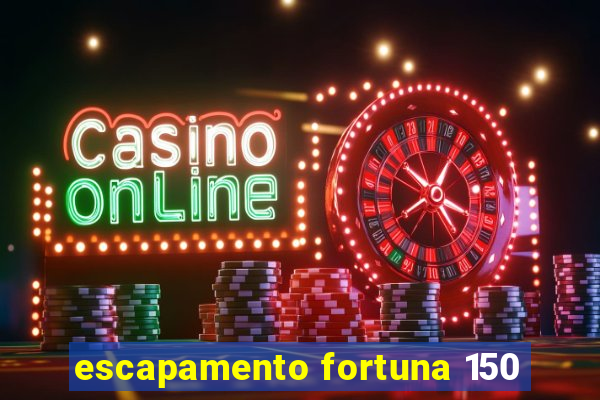 escapamento fortuna 150