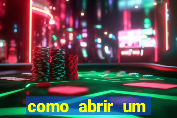 como abrir um cassino online