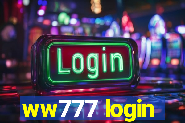 ww777 login