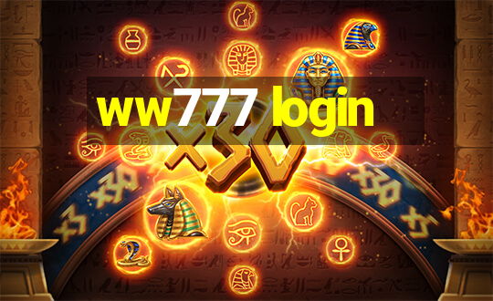 ww777 login