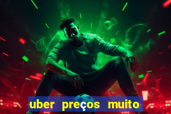 uber preços muito mais altos que o normal