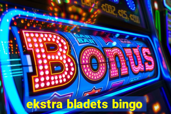 ekstra bladets bingo